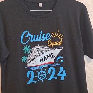 Cruise Ship Vacation Lg Tshirt